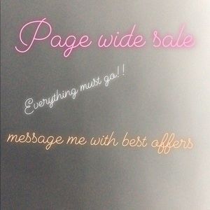 TAKING BEST OFFERS ON EVERYTHING! 48 hour sale!